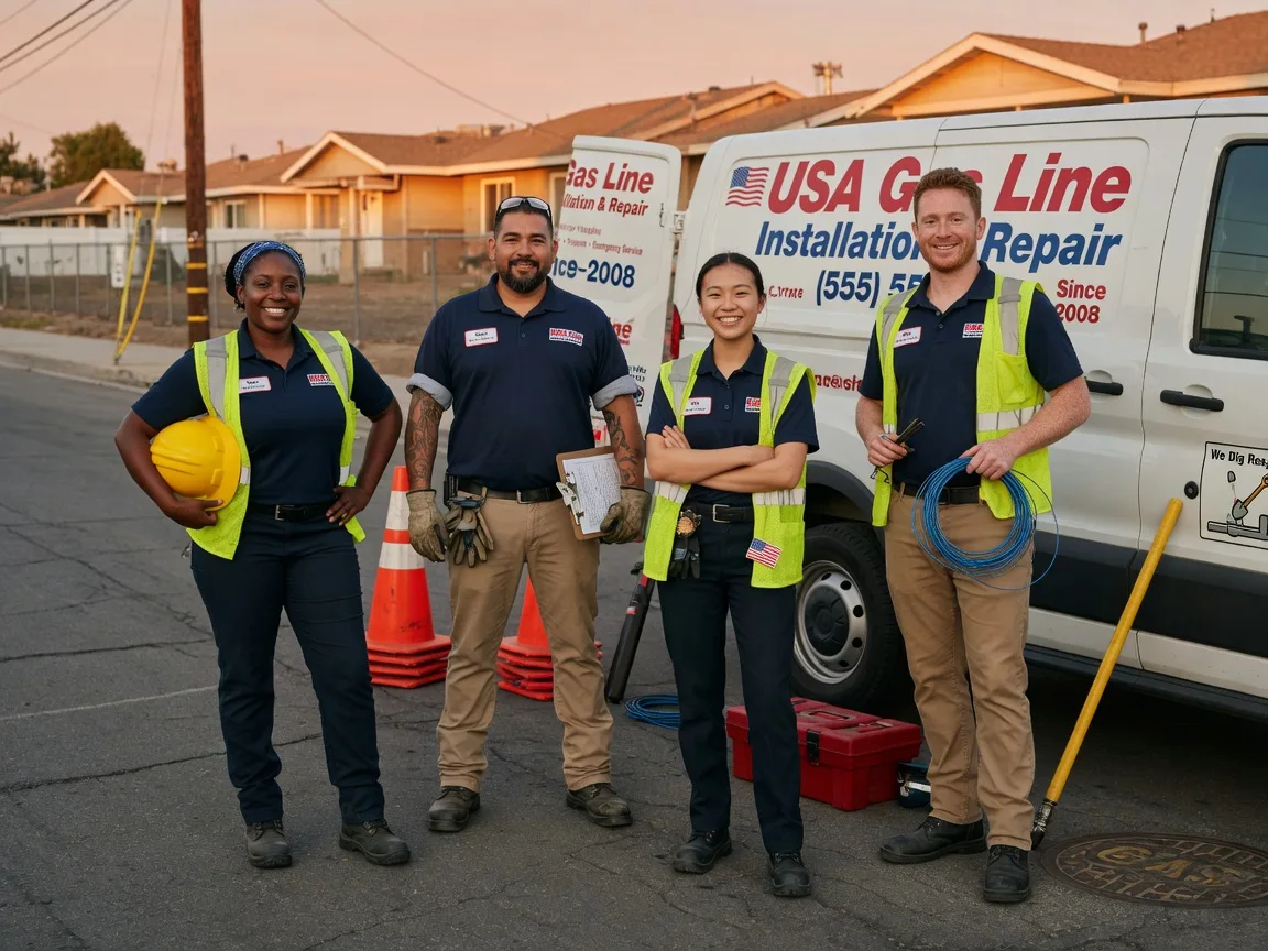 Gas Line Installation company in Fremont, NC